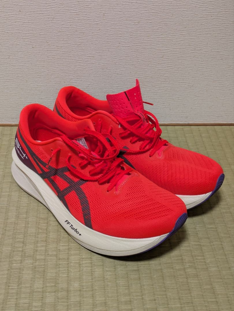 アシックス S4+ YOGIRI 28.0cm FLASH RED