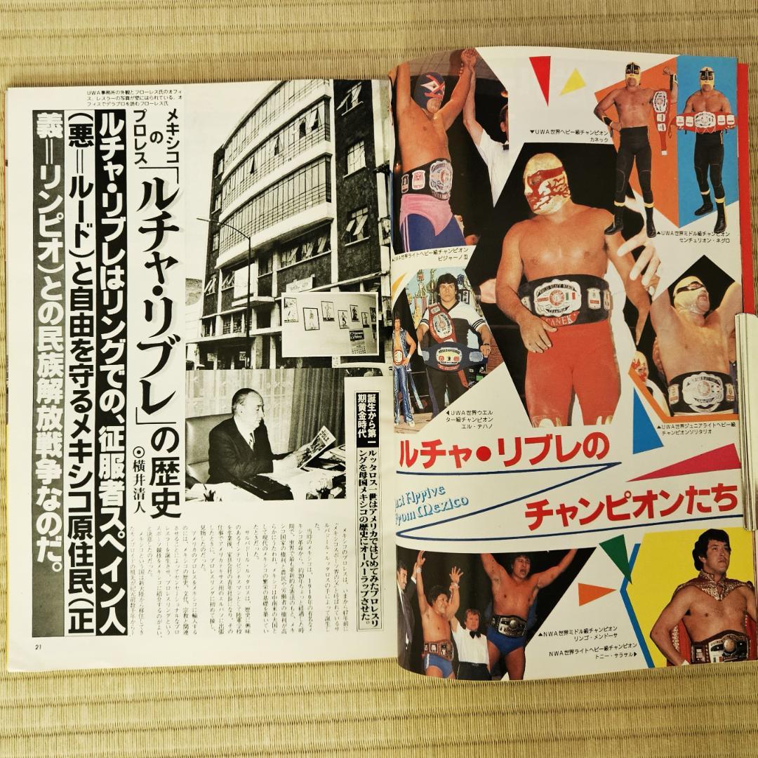 別冊プロレス ☆ビバ！ルチャ・リブレ メキシコのプロレス・オール