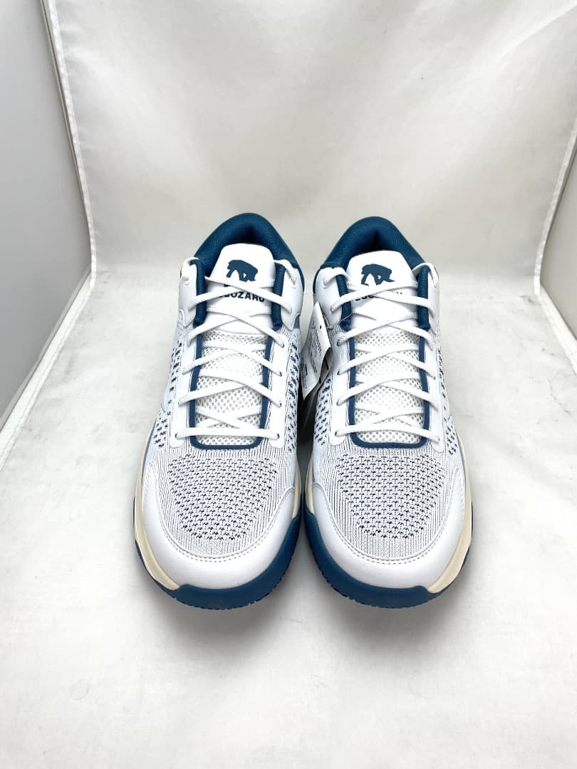 EGOZARU バスケットボールシューズ ホワイト/ブルー 30cm