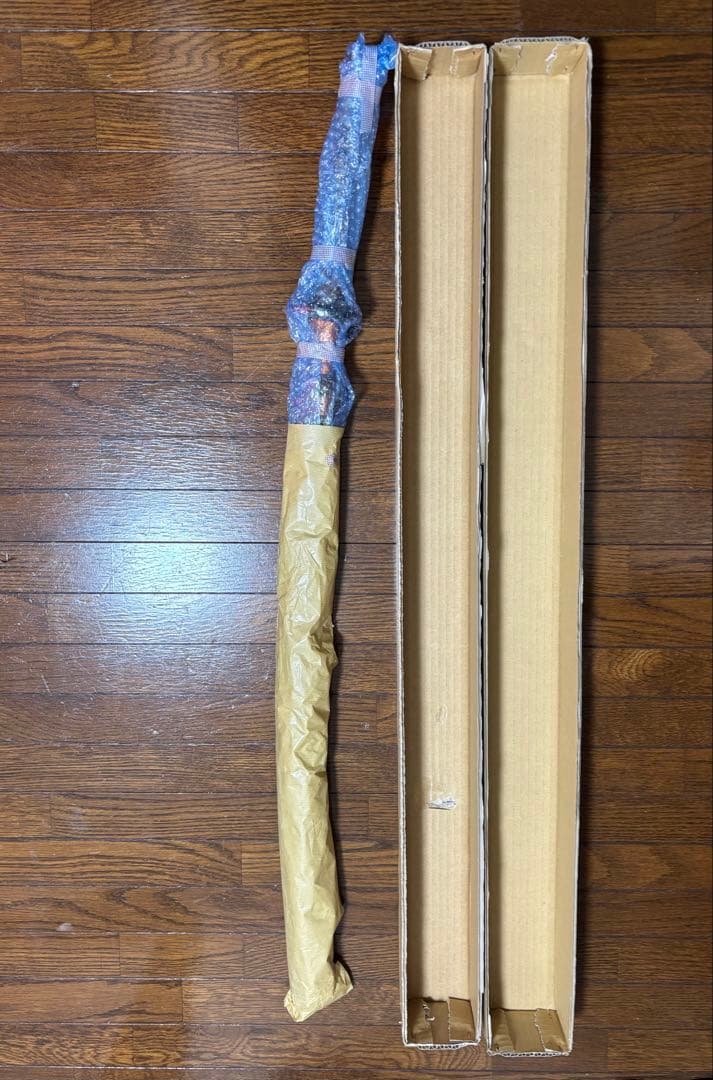 模造刀　脇差 金茶　大刀　袋付