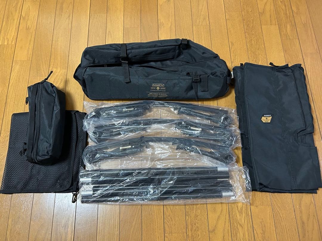 アッソブ AS2OV フォールディングコット　２個セット　極美品