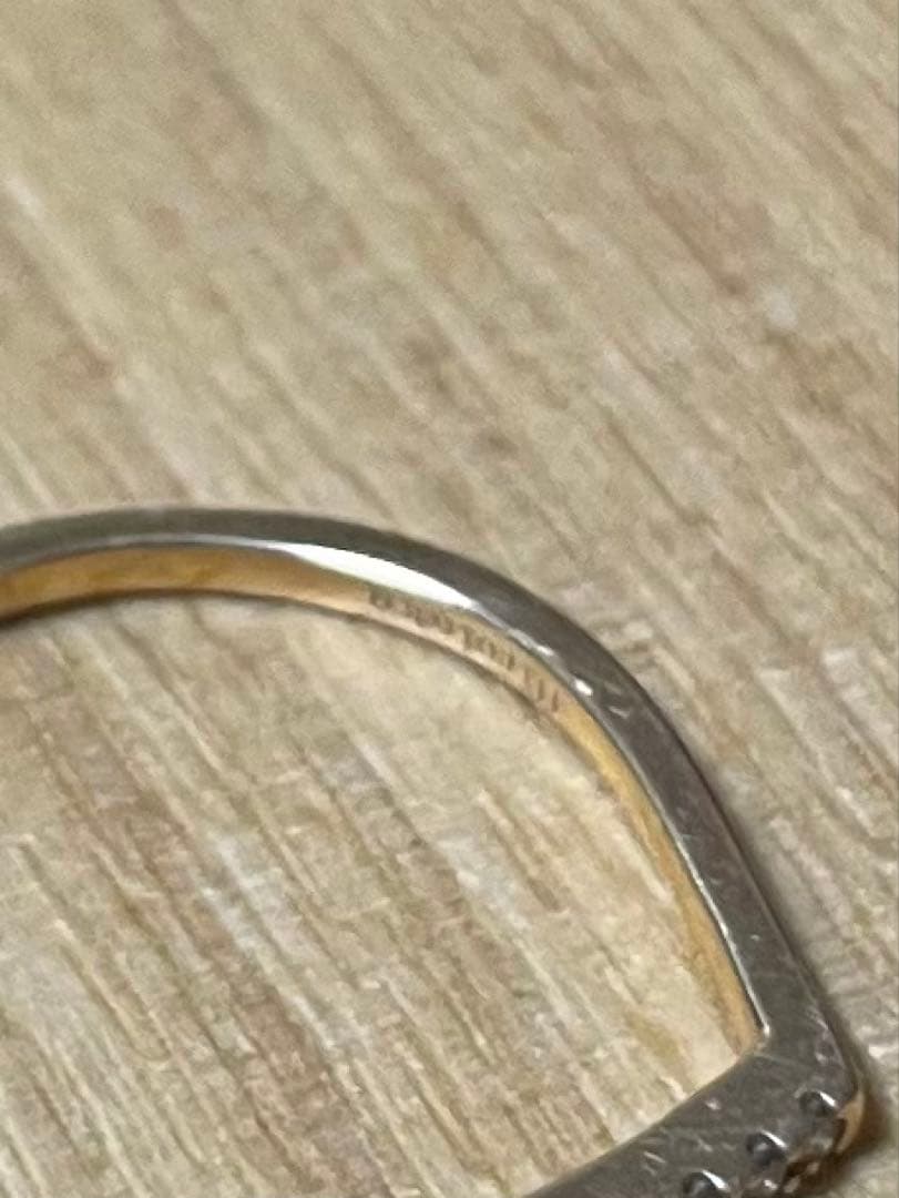 Hirotaka ヒロタカ GOSSAMER U シェープ ダイヤモンド リング - メルカリ