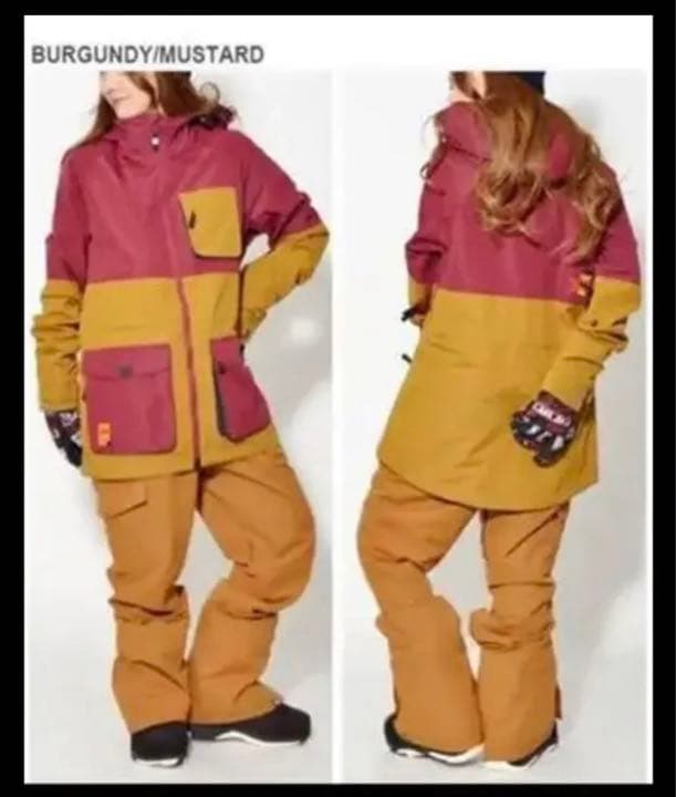 ローム　スノボーウェア　M スノボ　レディースウェア