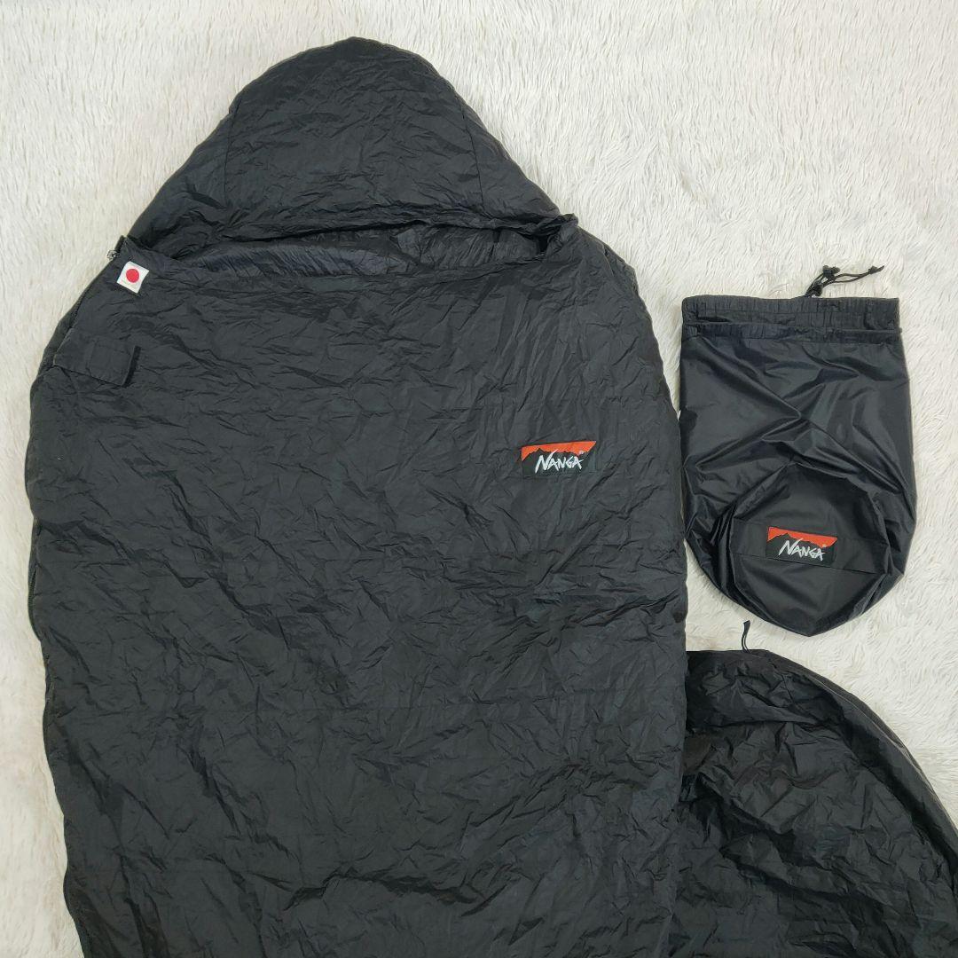 【美品】NANGA ナンガ オーロラライト 600DX オールブラックレギュラー