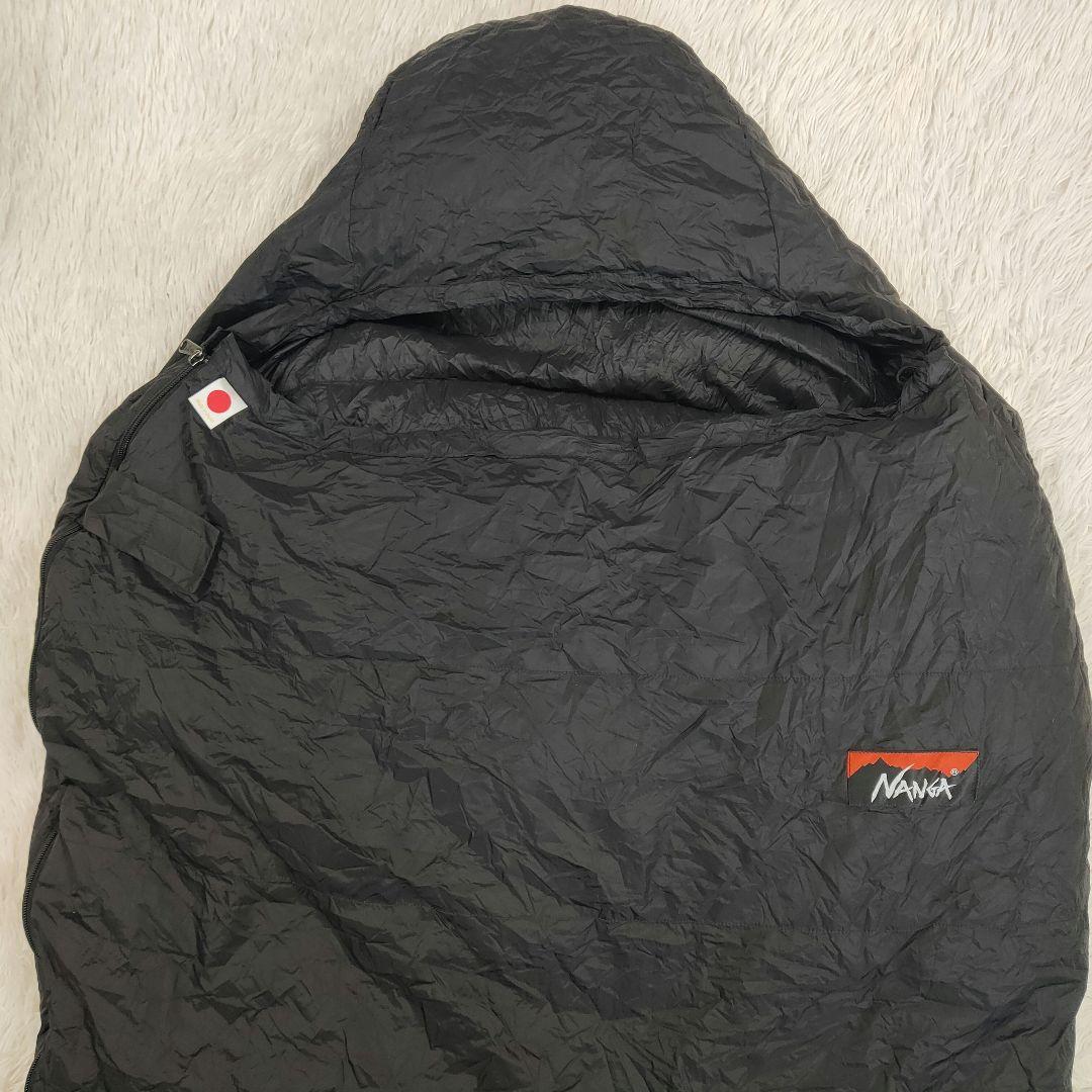 【美品】NANGA ナンガ オーロラライト 600DX オールブラックレギュラー