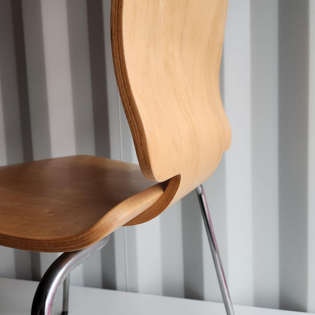 90's 廃盤 IKEA GILBERT スタッキングチェア　プライウッド