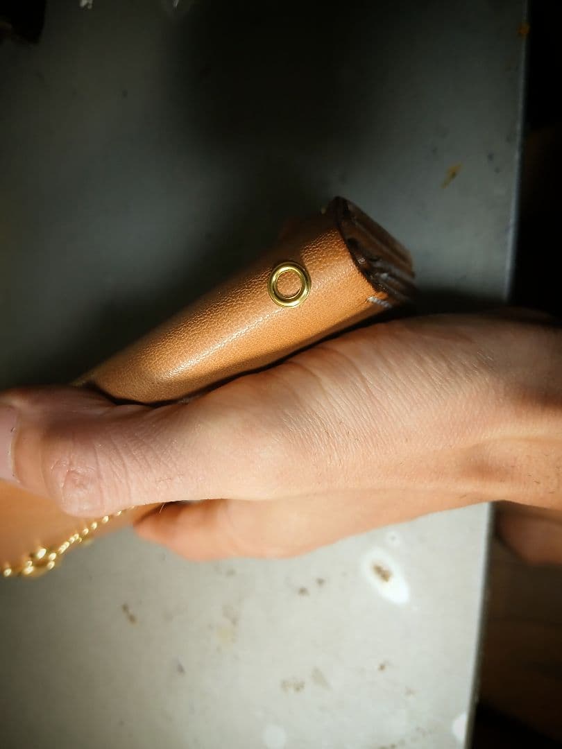 た*か様 ハーマンオーク サドルレザー ロングトラッカーウォレット 経年変化 ス