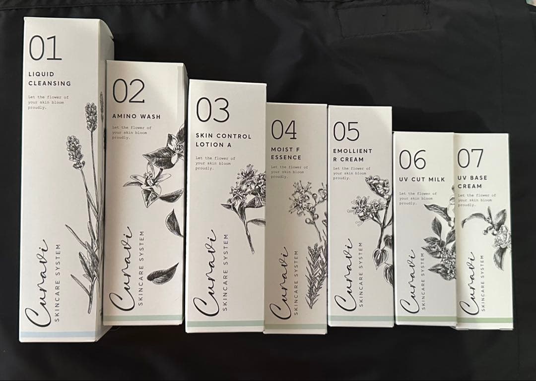キュラヴィ　スキンケア　7点セット
