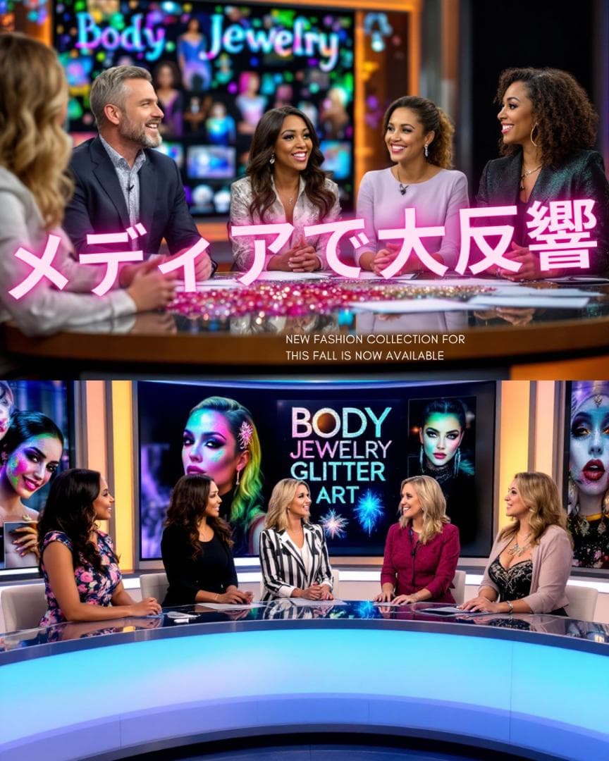 ≪商材≫お得過ぎる！超豪華 『3Dボディジュエル／50色開業キット』