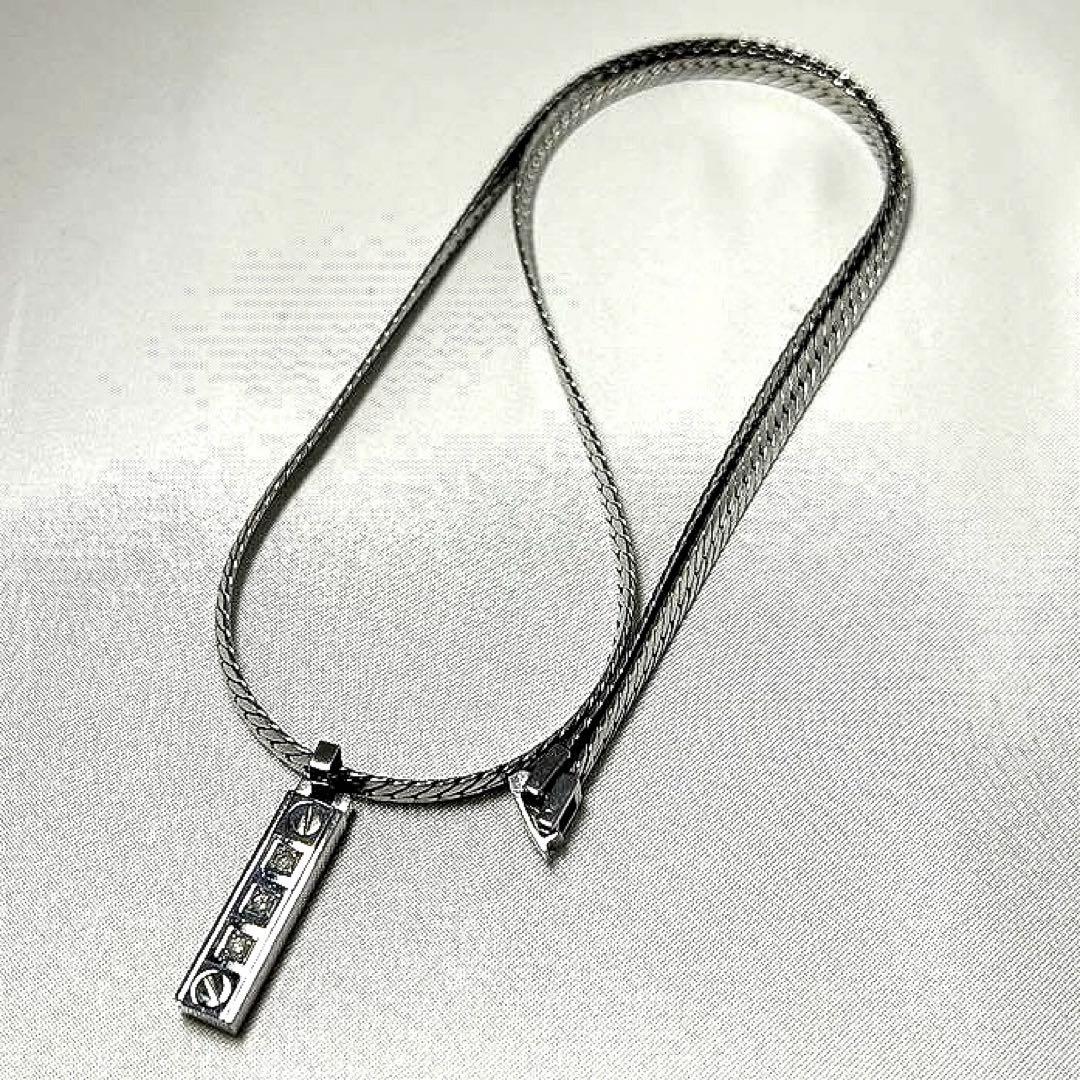 プレリュードPrelude ゲルマニウム プラチナINネックレス 天然ダイヤ付