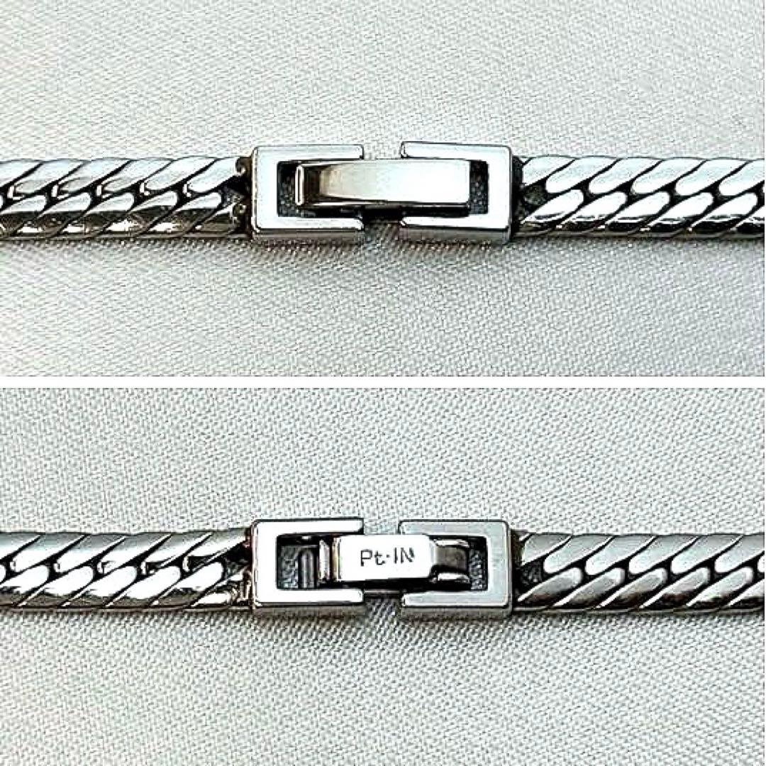 プレリュードPrelude ゲルマニウム プラチナINネックレス 天然ダイヤ付