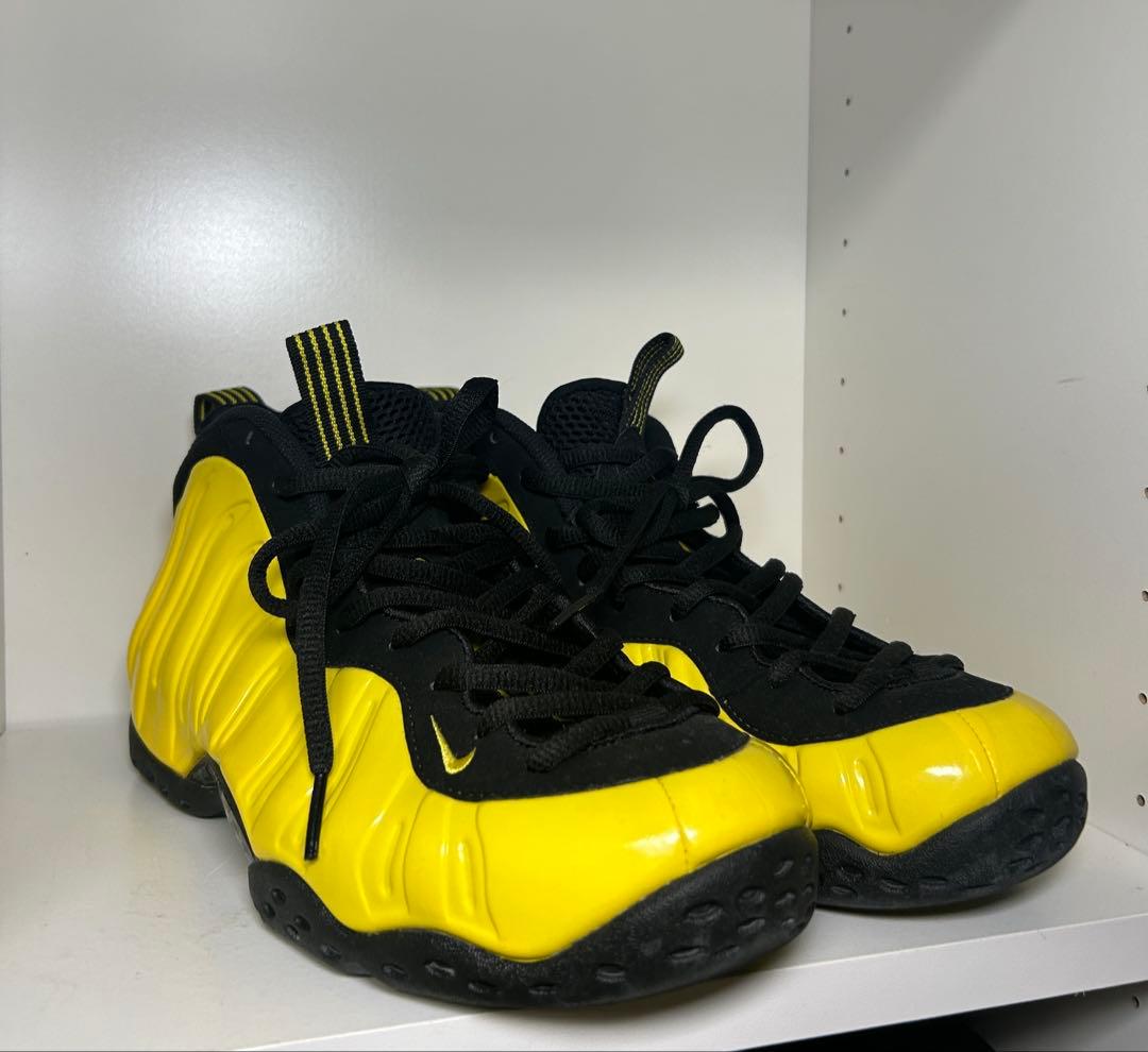 Nike Foamposite イエロー　ウータンクラン