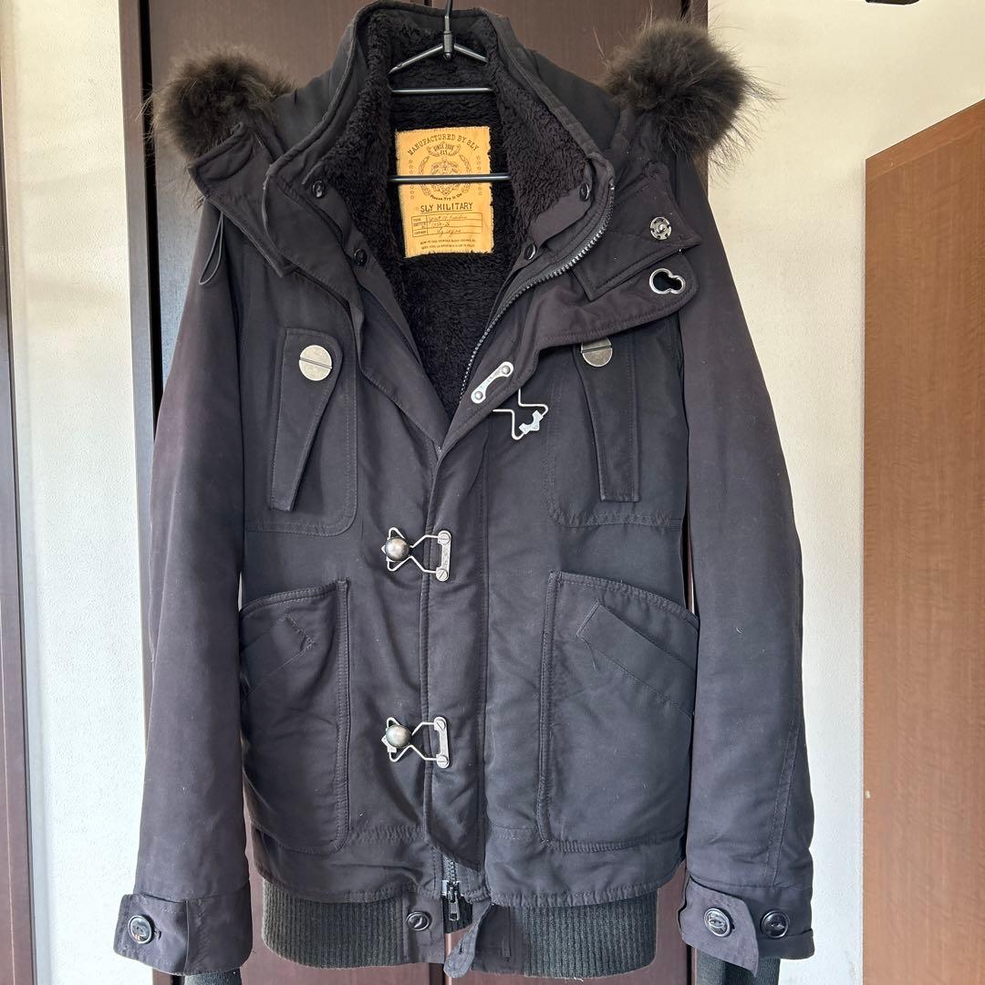 SLY スライ モッズコート y2k ミリタリー N3B 黒 - メルカリ