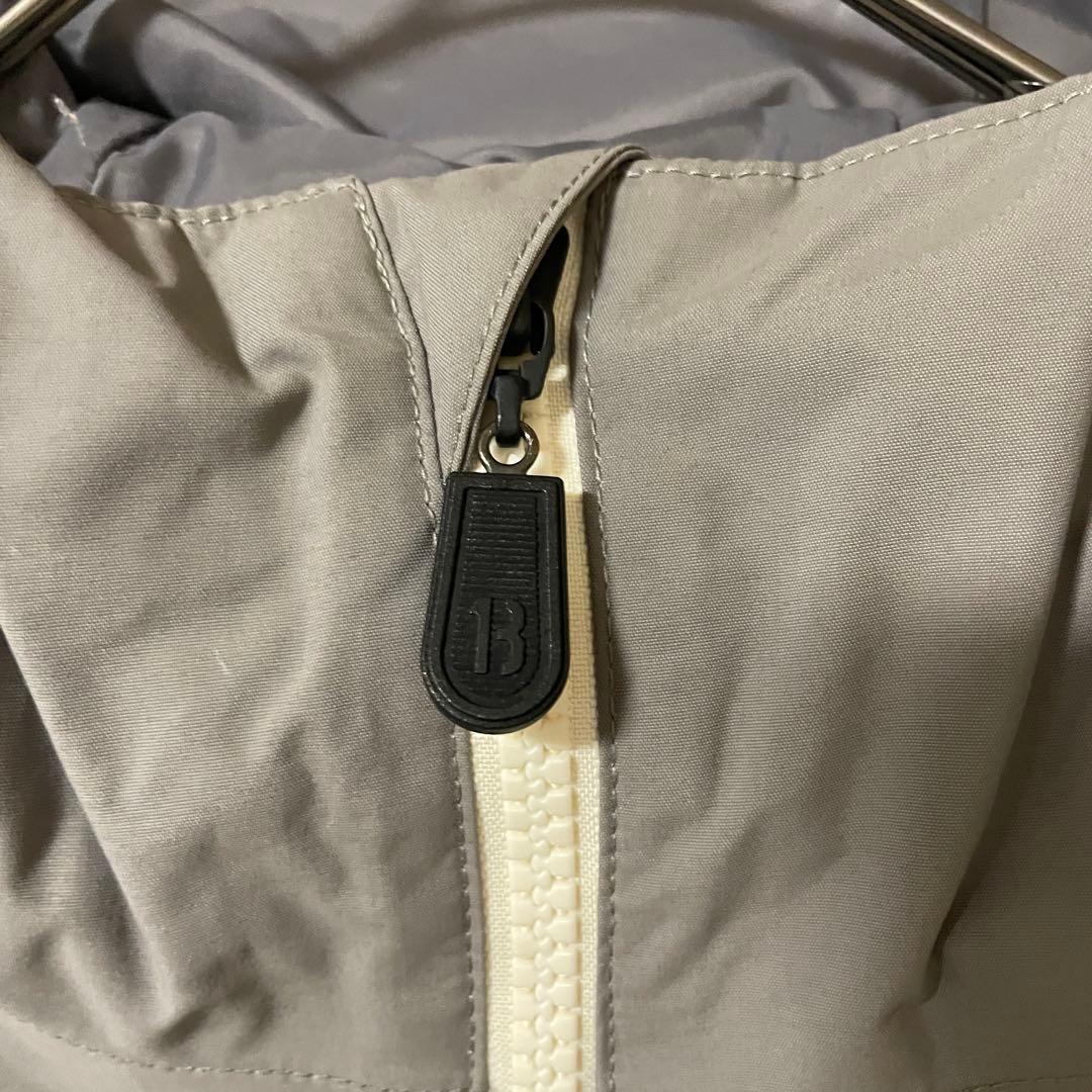 Burtonバートンスキーウェアスノーボードジャケットパーカーフード付グレー水色