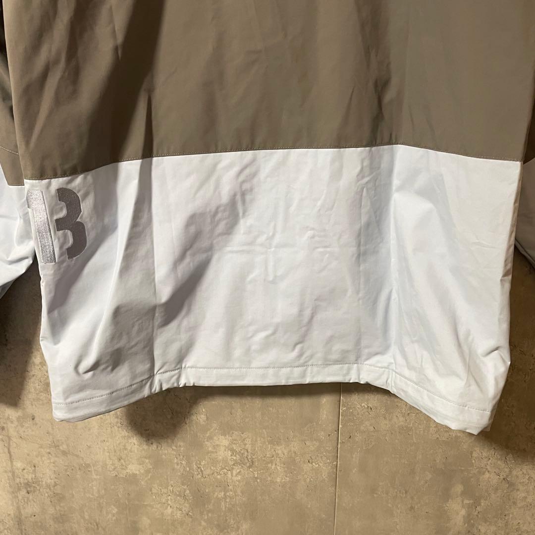 Burtonバートンスキーウェアスノーボードジャケットパーカーフード付グレー水色