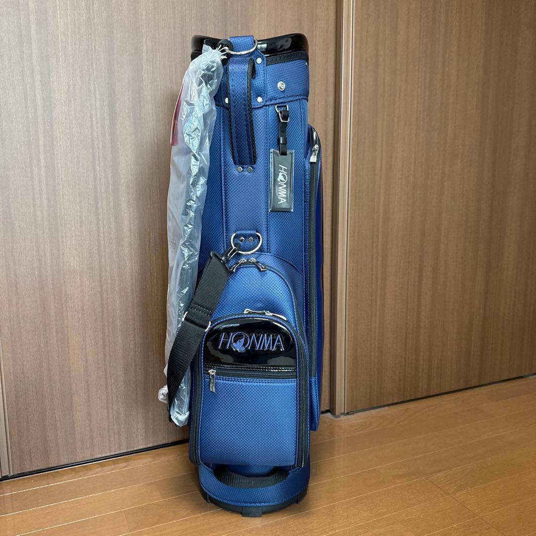HONMA ゴルフキャディバッグ ネイビーの通販はau PAY マーケット