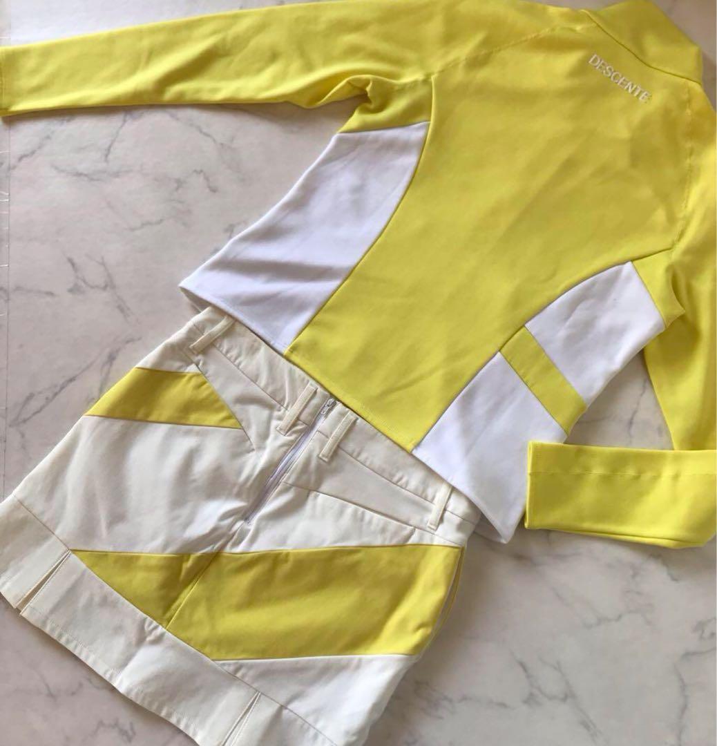 DESCENTE GOLF ゴルフ レディース セットアップ スカート M