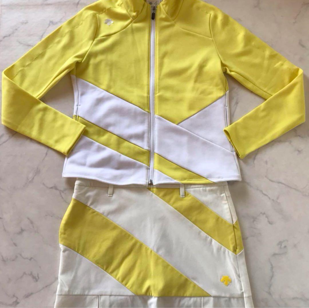 DESCENTE GOLF ゴルフ レディース セットアップ スカート M