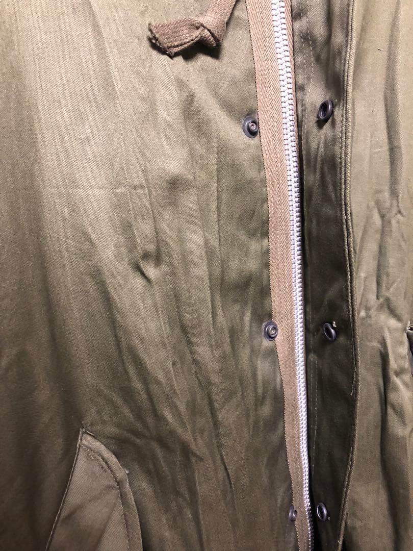 米軍実物 50s(51年)最初期 M-51パーカーアルミジッパー デッドストック