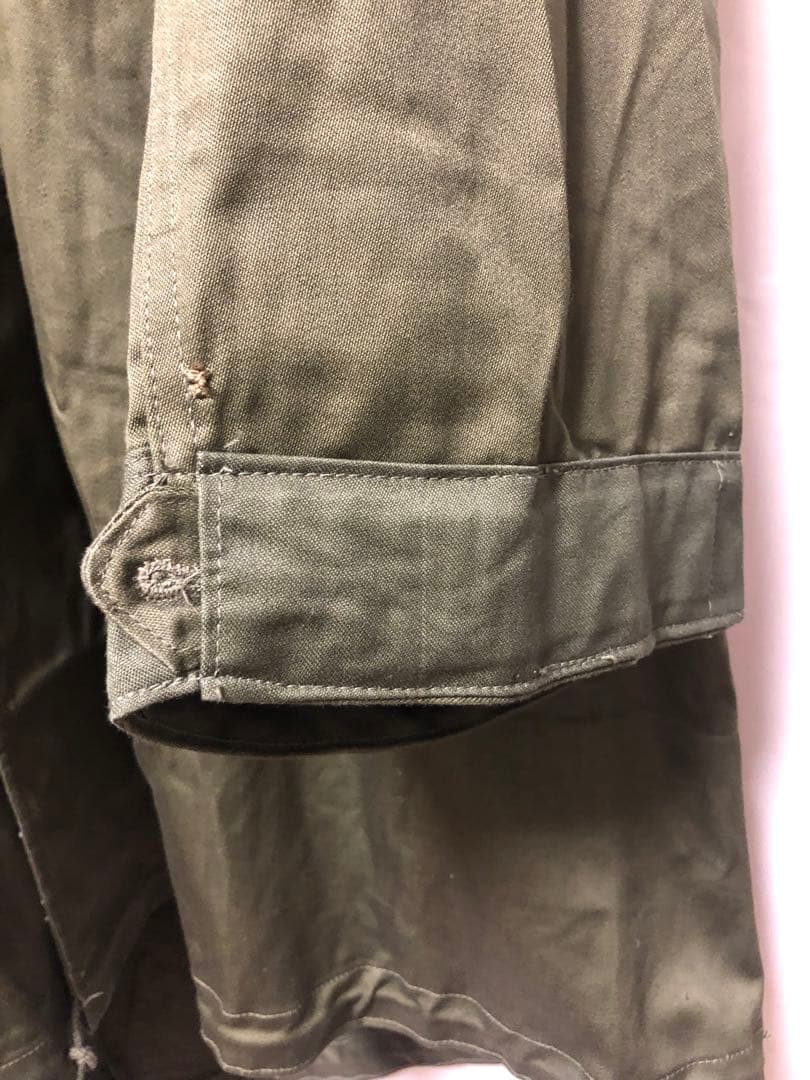 米軍実物 50s(51年)最初期 M-51パーカーアルミジッパー デッドストック