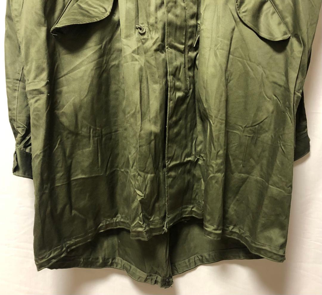 米軍実物 50s(51年)最初期 M-51パーカーアルミジッパー デッドストック