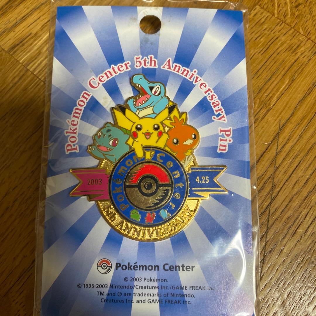 5周年 ポケモンセンター ピンバッジ ピンズ - メルカリ