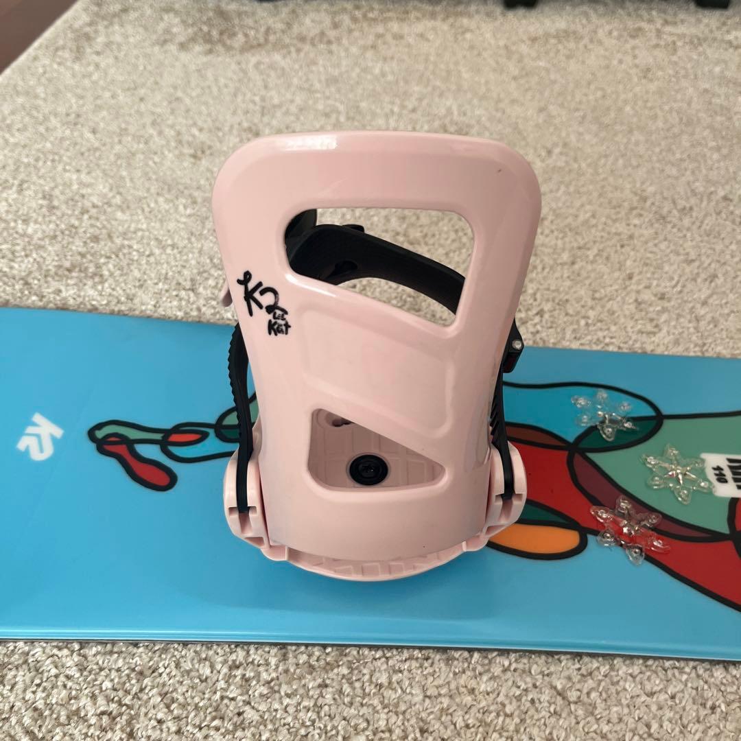 K2 LIL KAT 23-24 フラット　+ バインディング