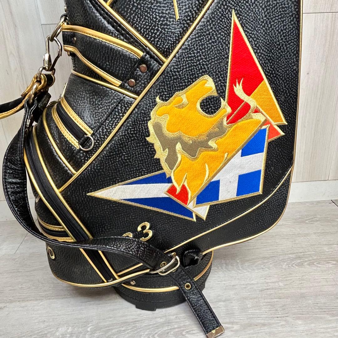 【ジャンボ尾崎】J's WORLD STAGE マッスルブラック　ゴルフバッグ