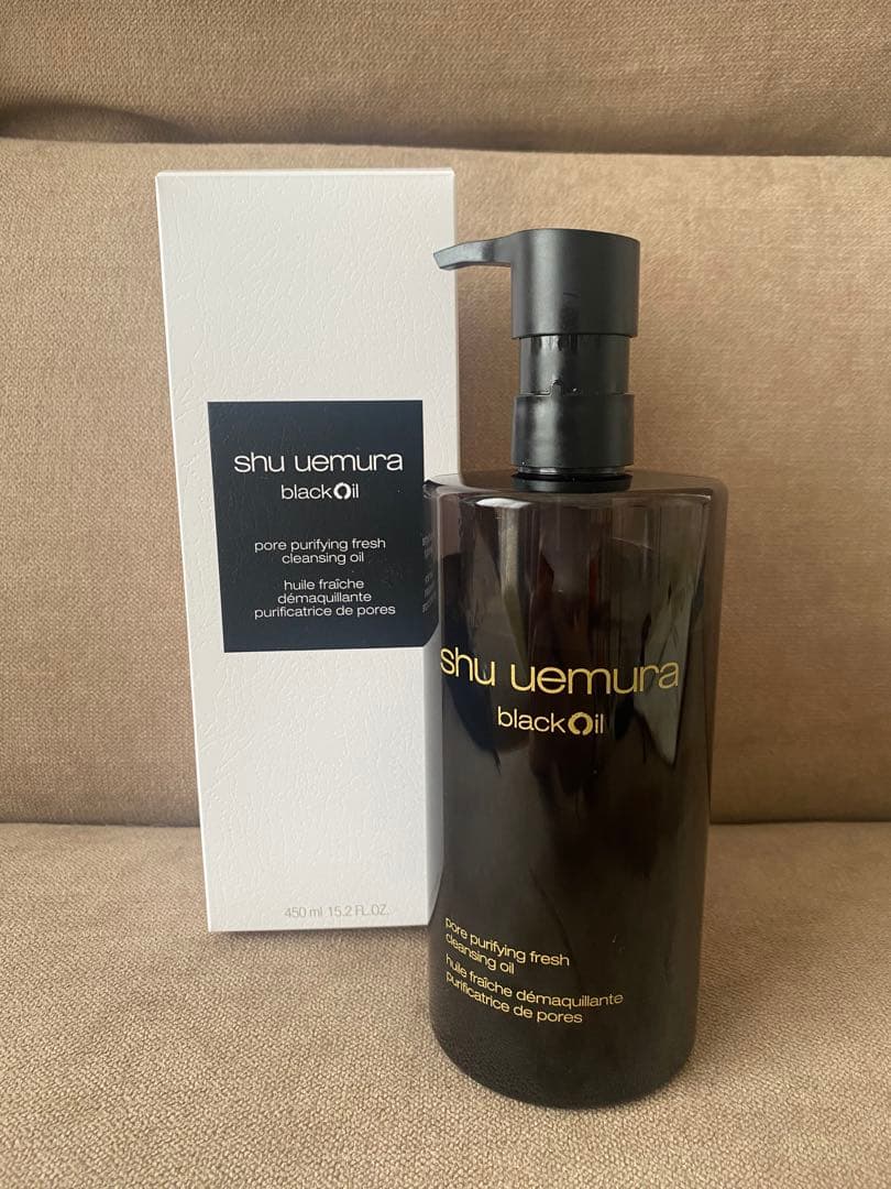 クレンジング・メイク落とし shu uemura black Oil 450ml