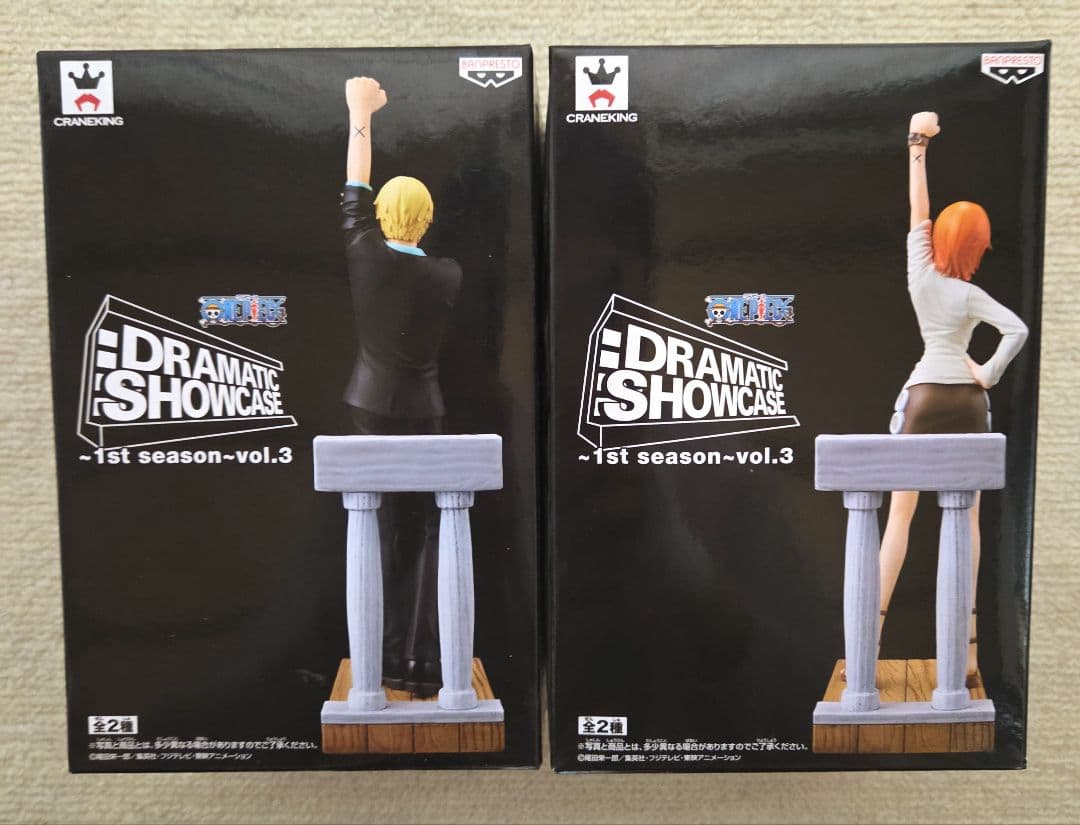 レア★早い者勝ち★ワンピースドラマティックショーケース6点★未開封