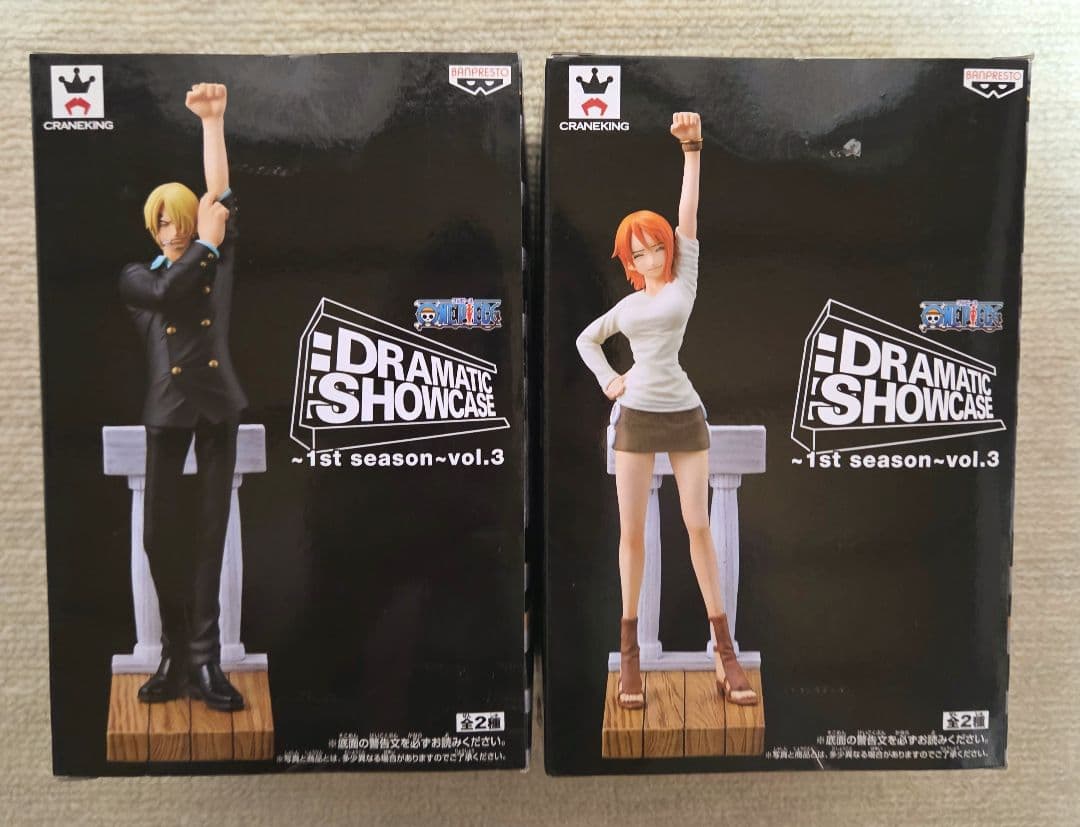 レア★早い者勝ち★ワンピースドラマティックショーケース6点★未開封