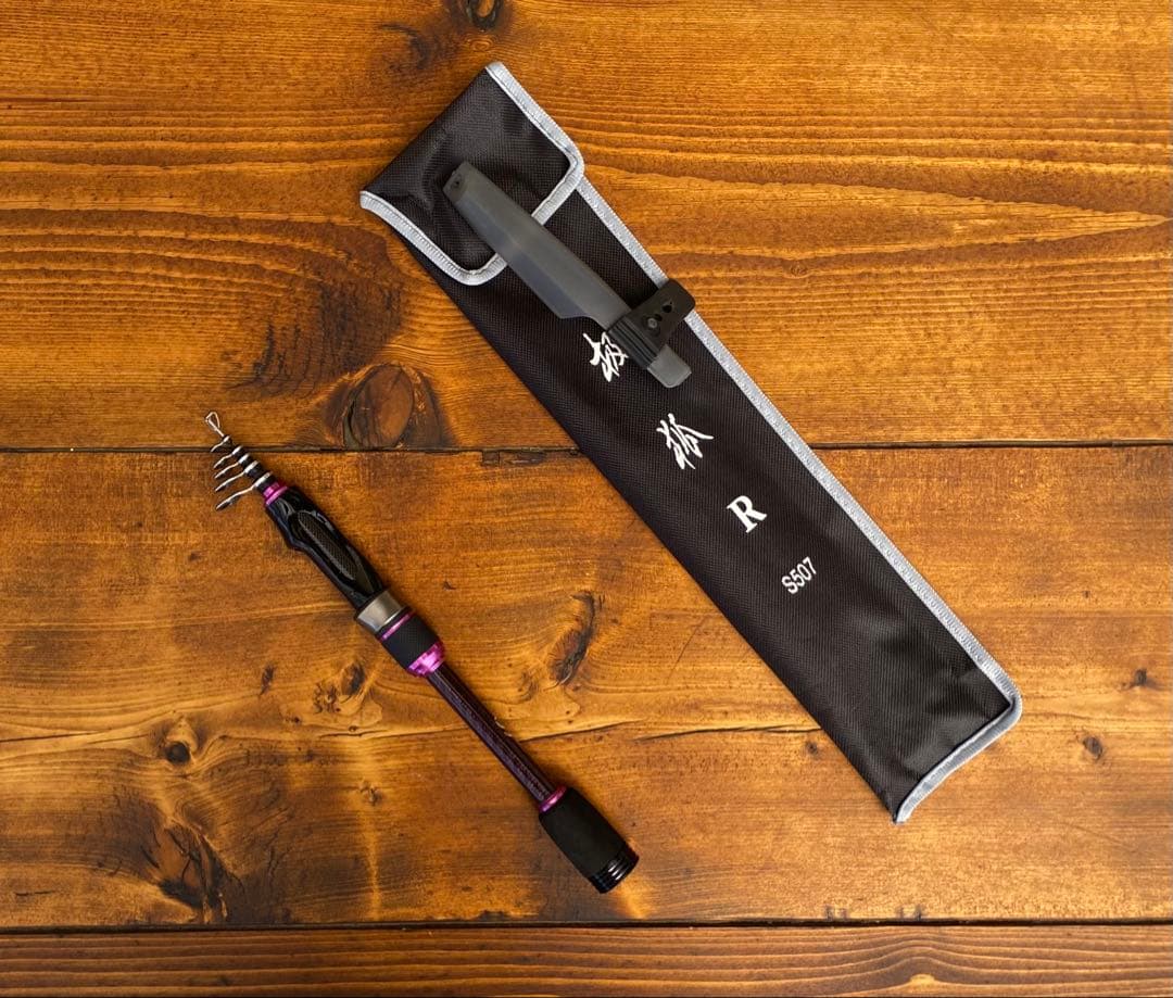 5ft 150cm テレスコロッド　トラウトロッド　アジング　スピニングロッド