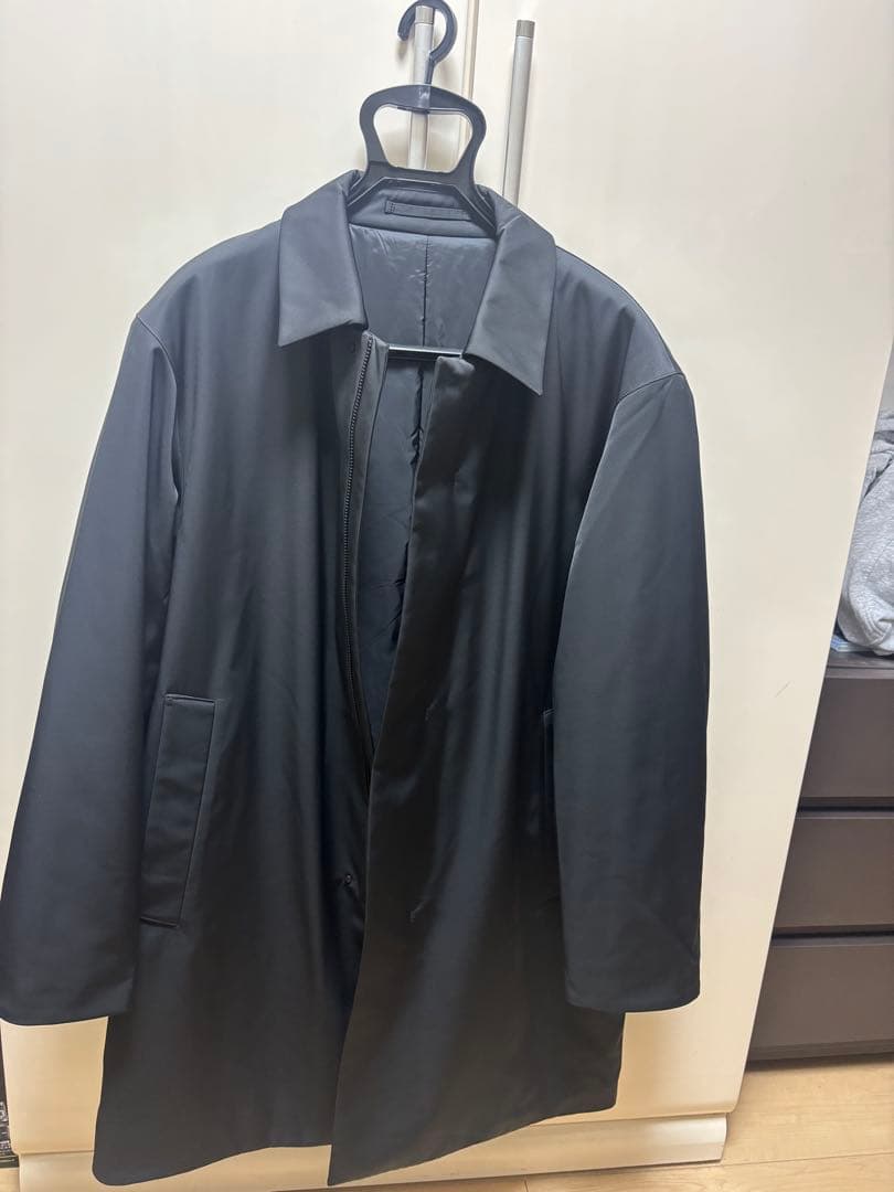 完売品！【UNIQLO C】パフテックハーフコート　ブラック　Mサイズ