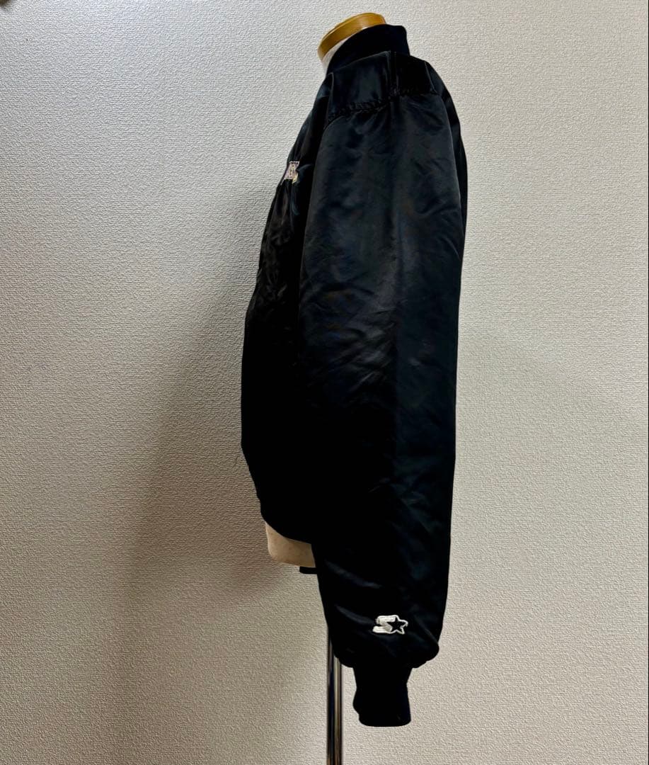 超希少 80s USA製 スターター ナイロンスタジャン ロサンゼルスレイカーズ