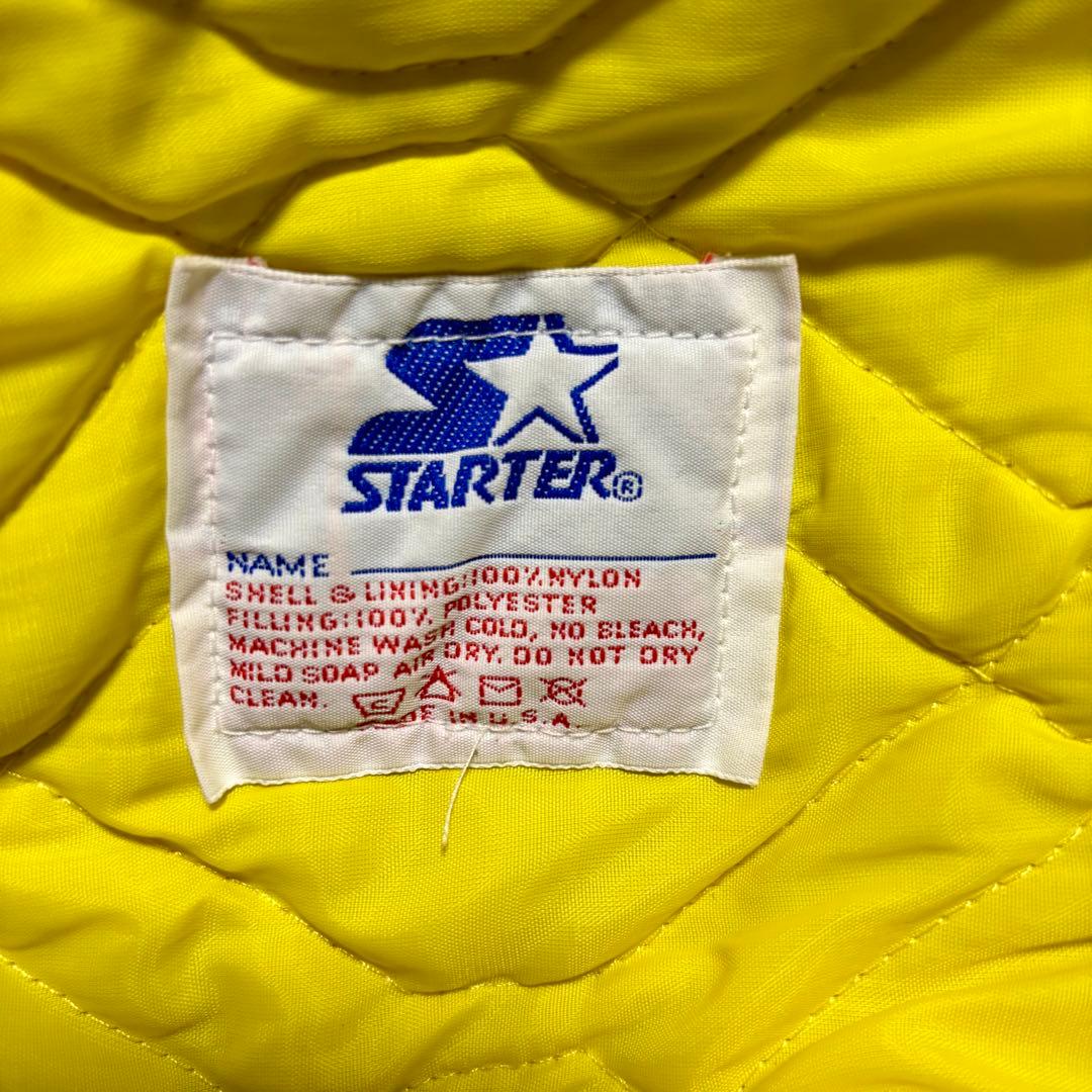 超希少 80s USA製 スターター ナイロンスタジャン ロサンゼルスレイカーズ