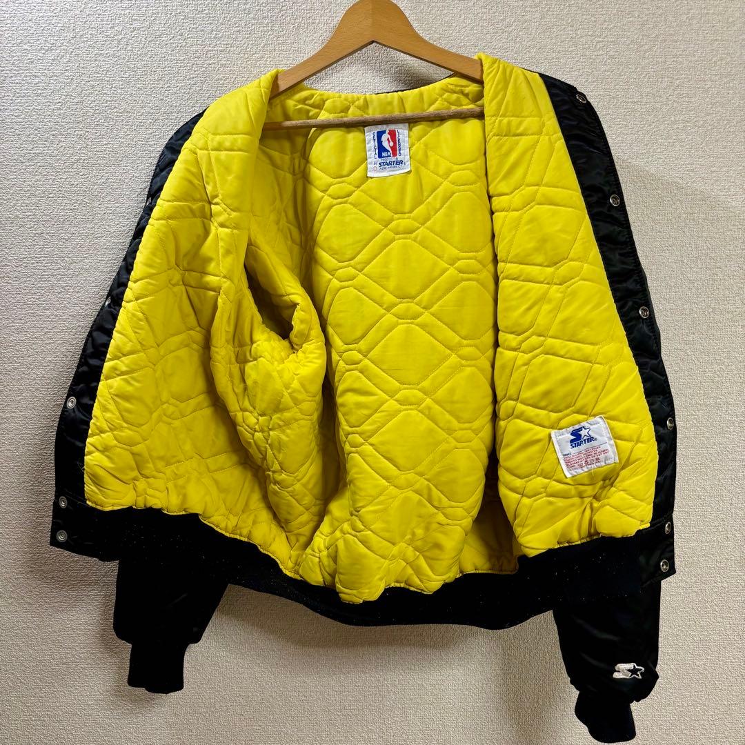 超希少 80s USA製 スターター ナイロンスタジャン ロサンゼルスレイカーズ