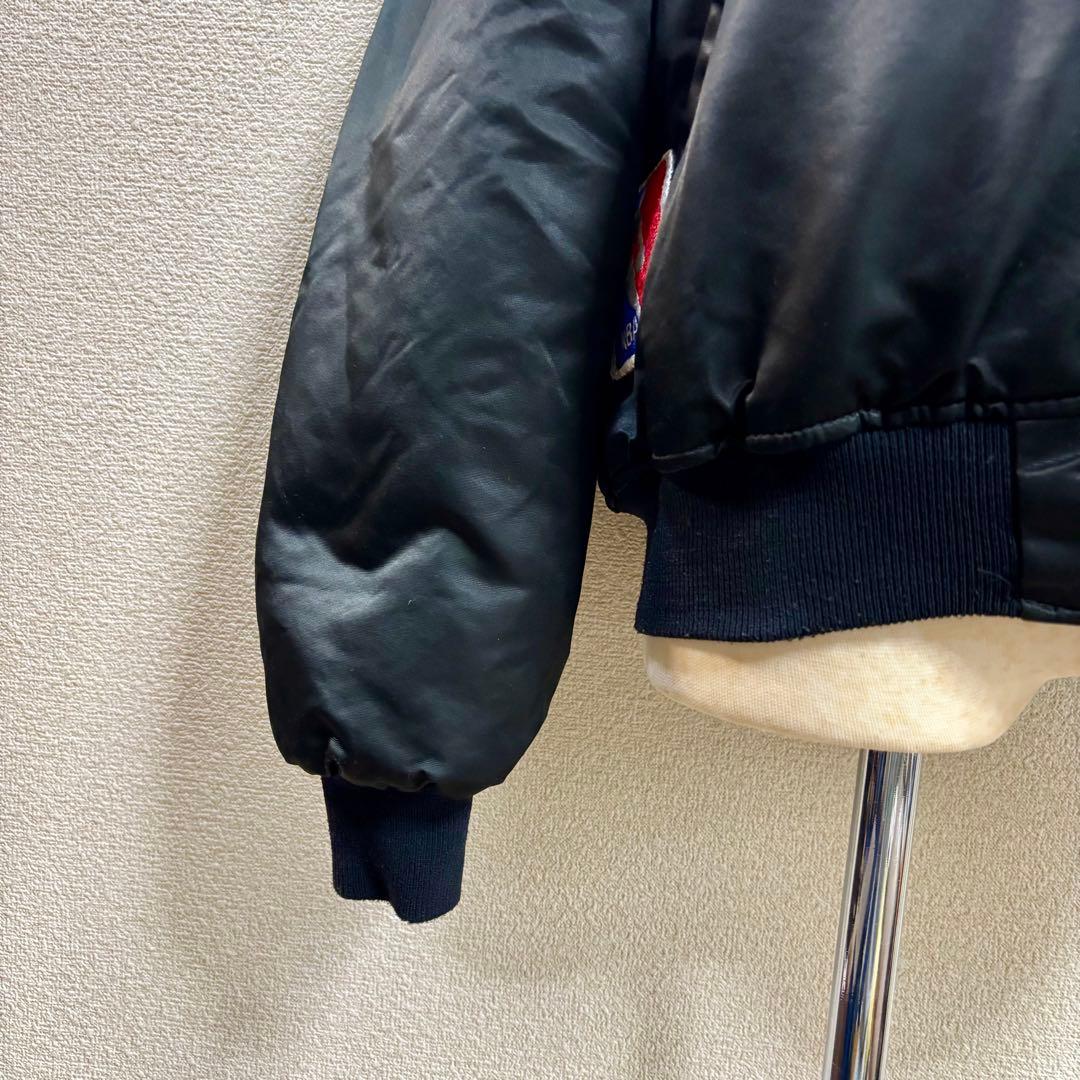 超希少 80s USA製 スターター ナイロンスタジャン ロサンゼルスレイカーズ