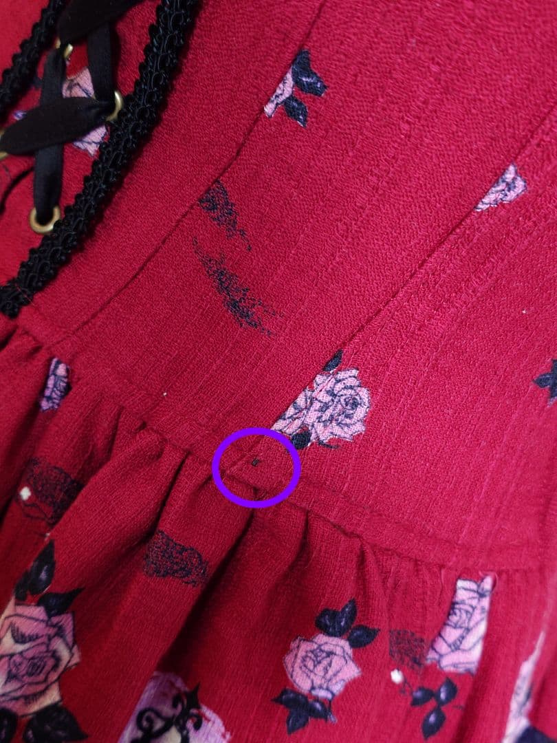 ALICE and the PIRATES　Vampire Prelude柄　赤