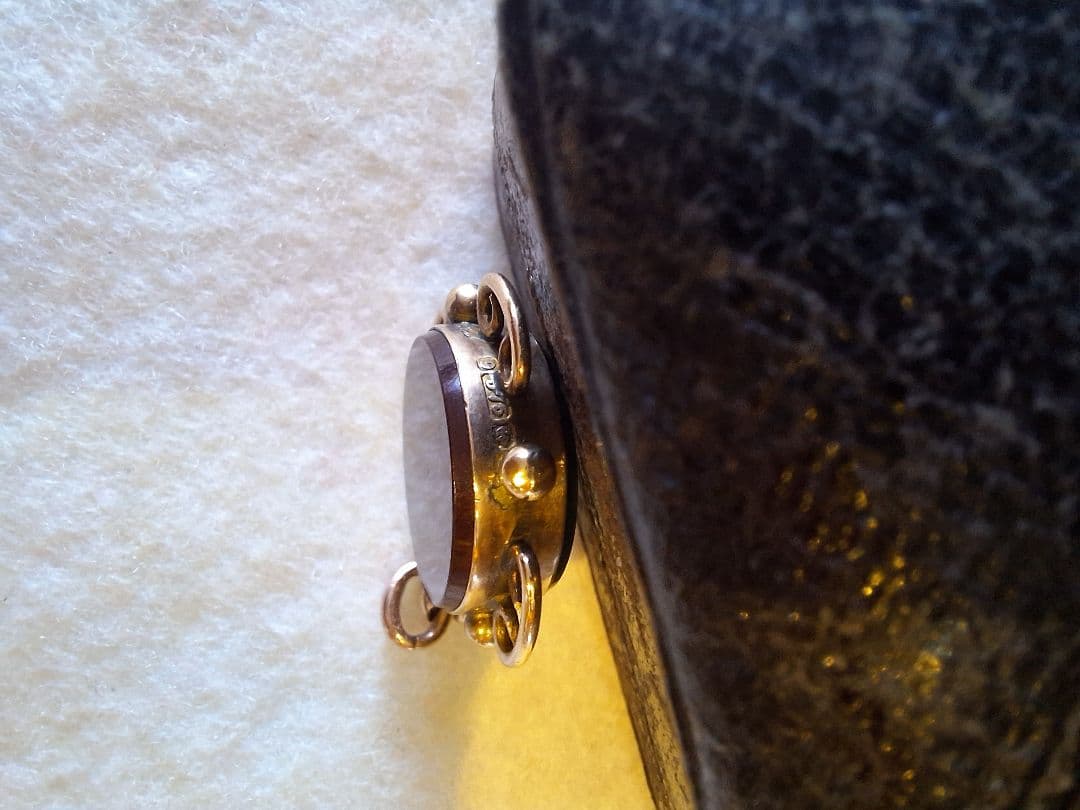 英国　バーミンガム　375　ブラッドストーン　カーネリアン