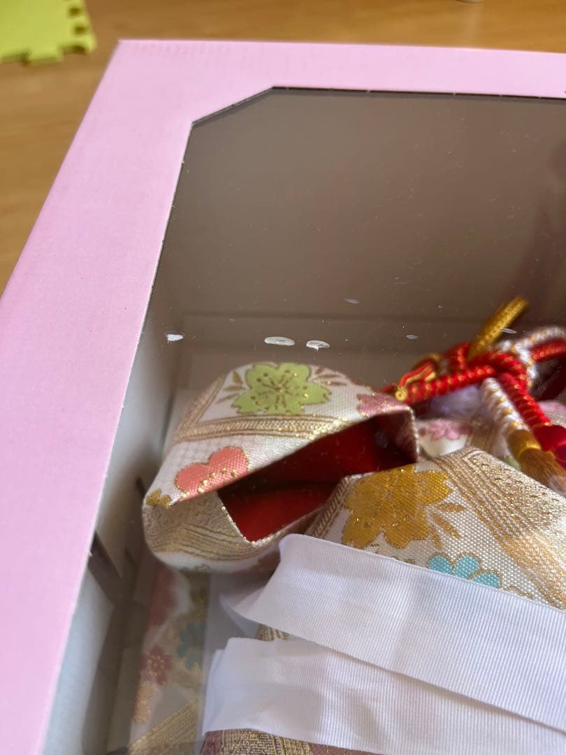 ※汚れ追加発見のため値下げ　七歳　四つ身フルセットKYOETSU 七五三　7歳