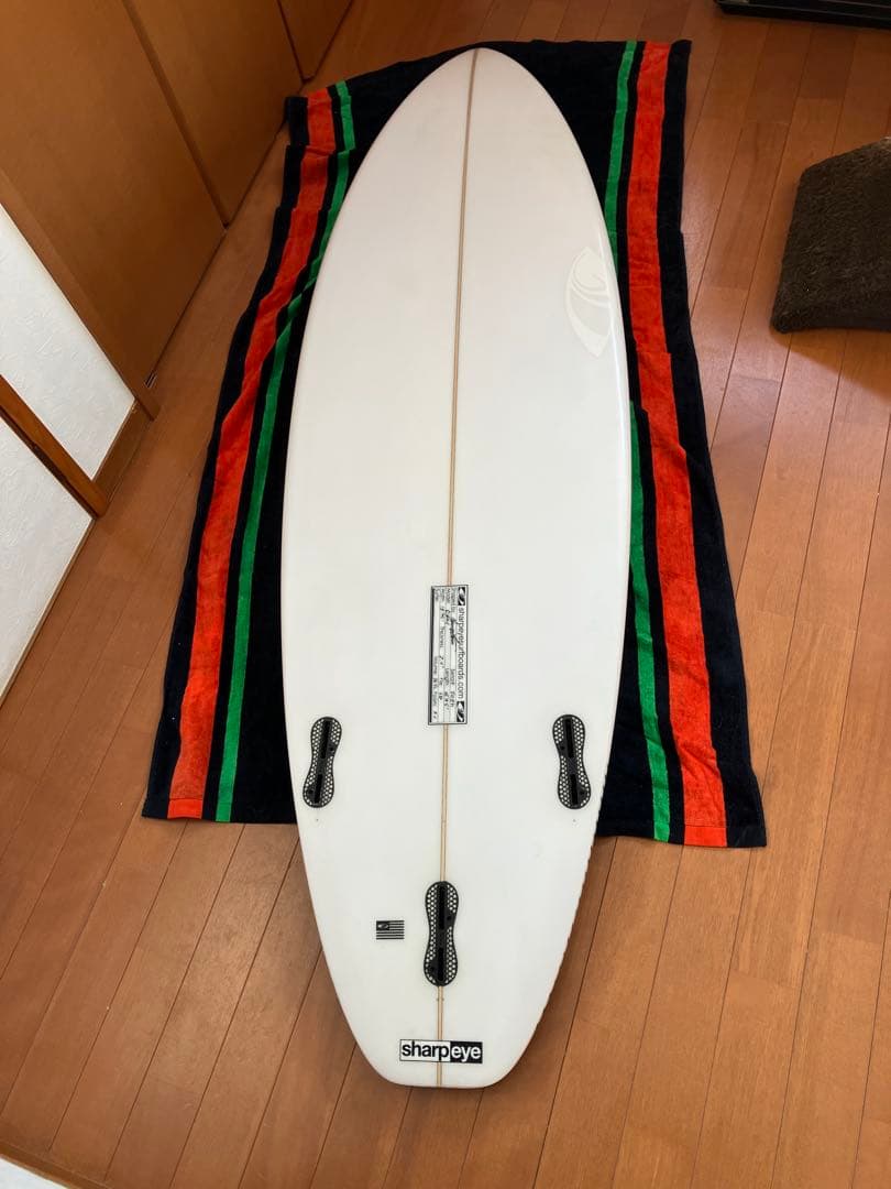 シャープアイ OKAY USモデル　5'9.5 湘南手渡し