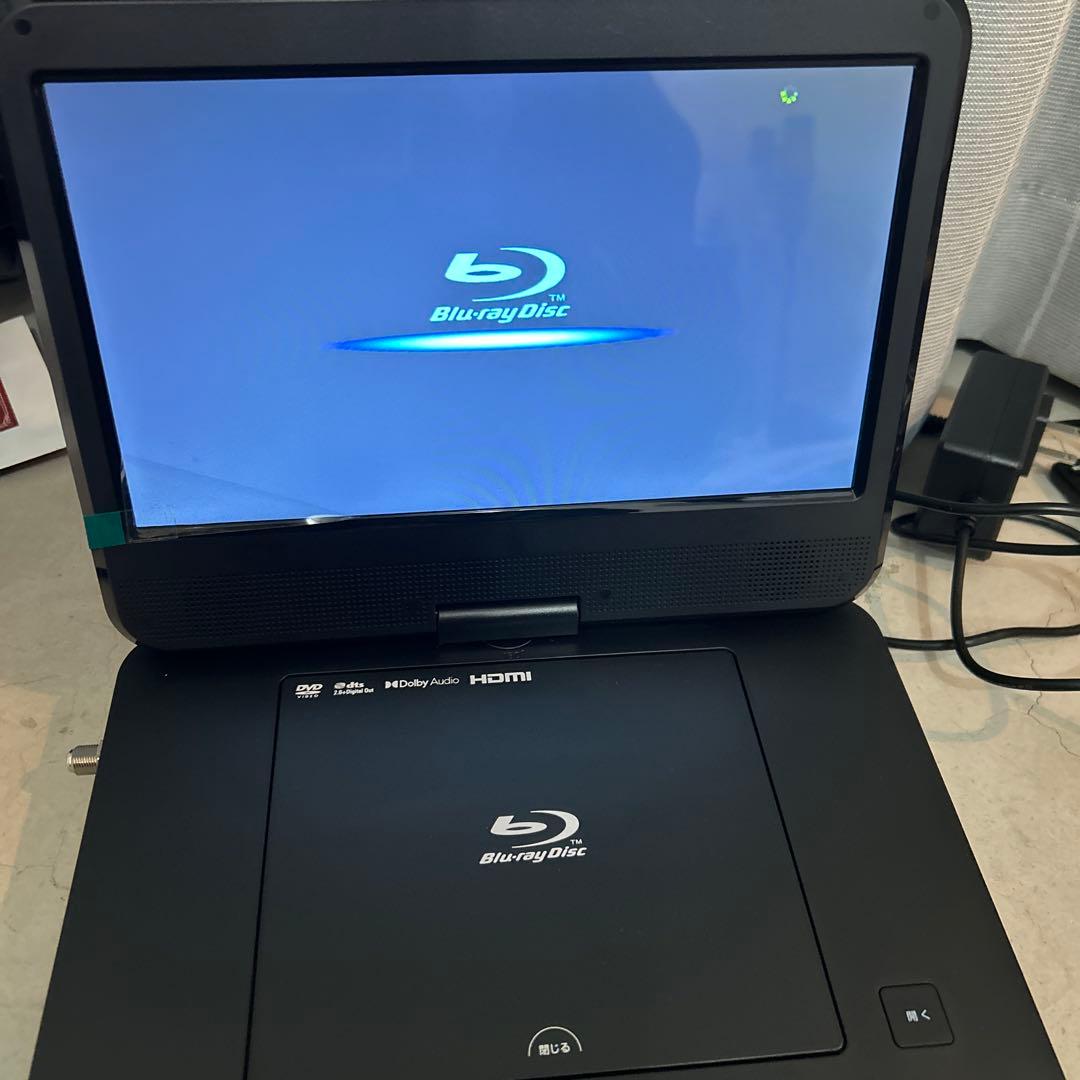 superbe 101FPB ポータブルBlu-rayプレーヤー　地デジ視聴可