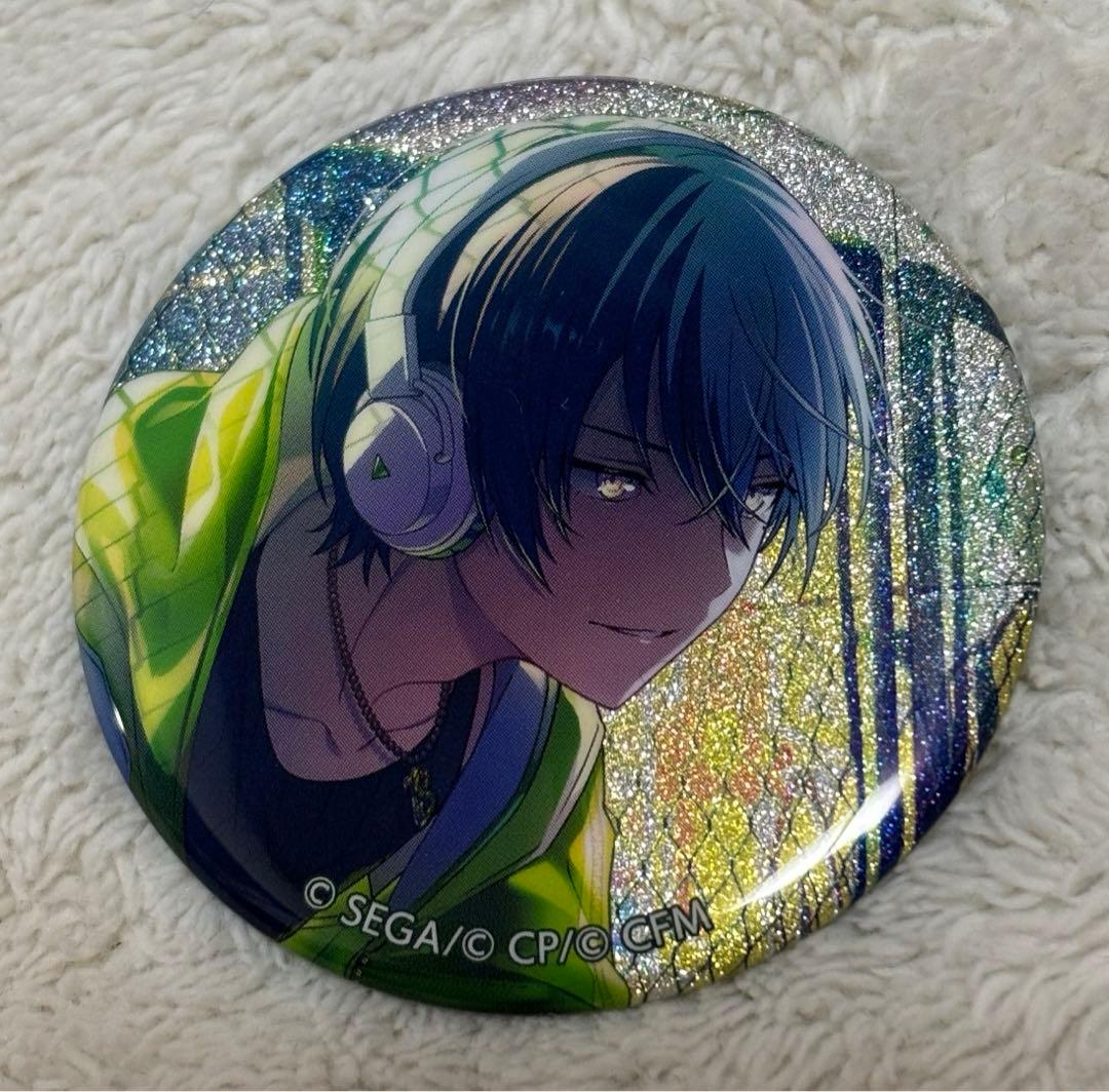 プロセカ グリッター缶バッジ 青柳冬弥 34B - メルカリ