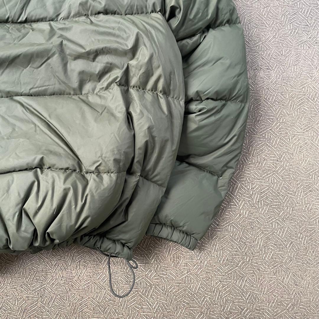 L.L.Bean down puffer jacket ヌプシ　短丈　カーキ