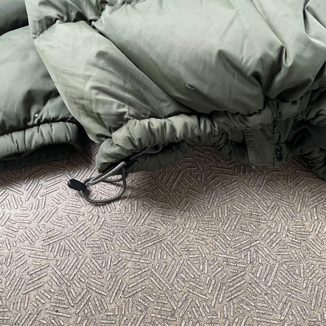 L.L.Bean down puffer jacket ヌプシ　短丈　カーキ