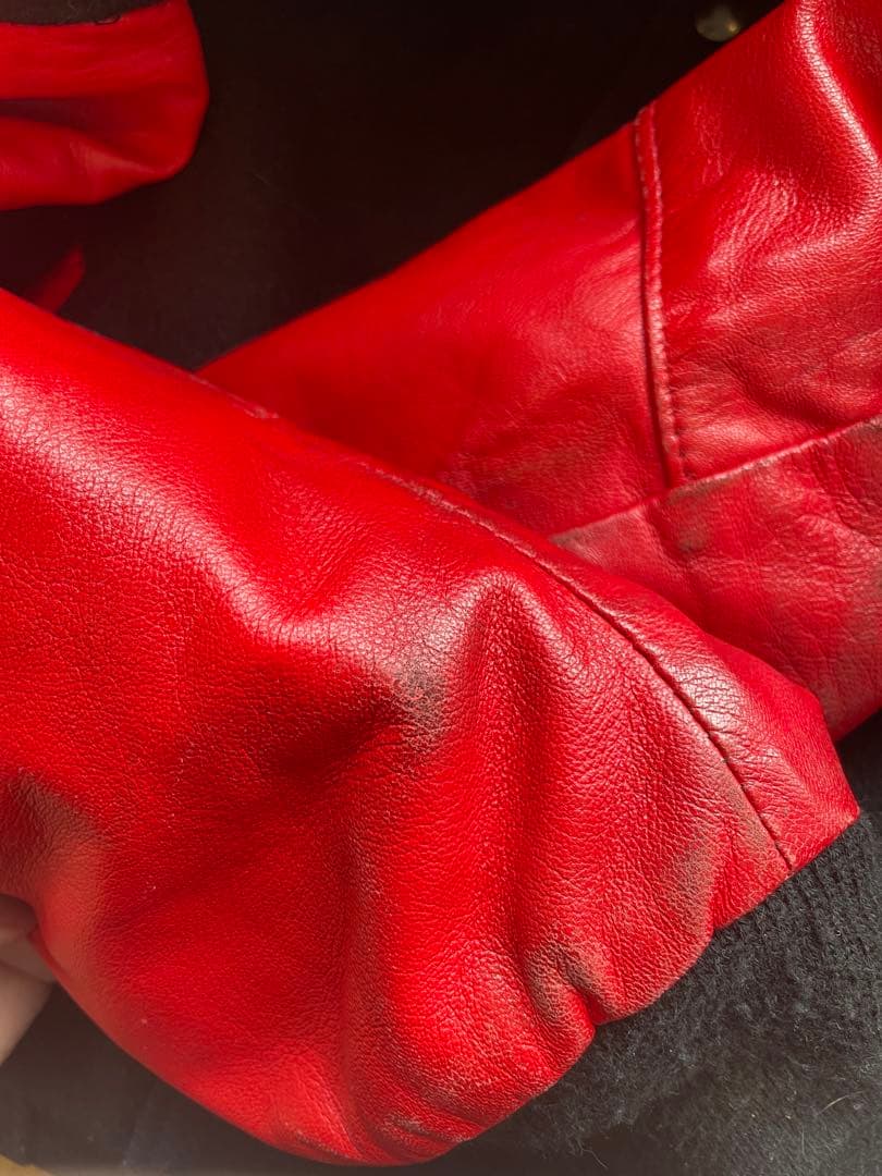 USA製AMERICAN SPIRITレザーバーシティジャケットLヴィンテージ