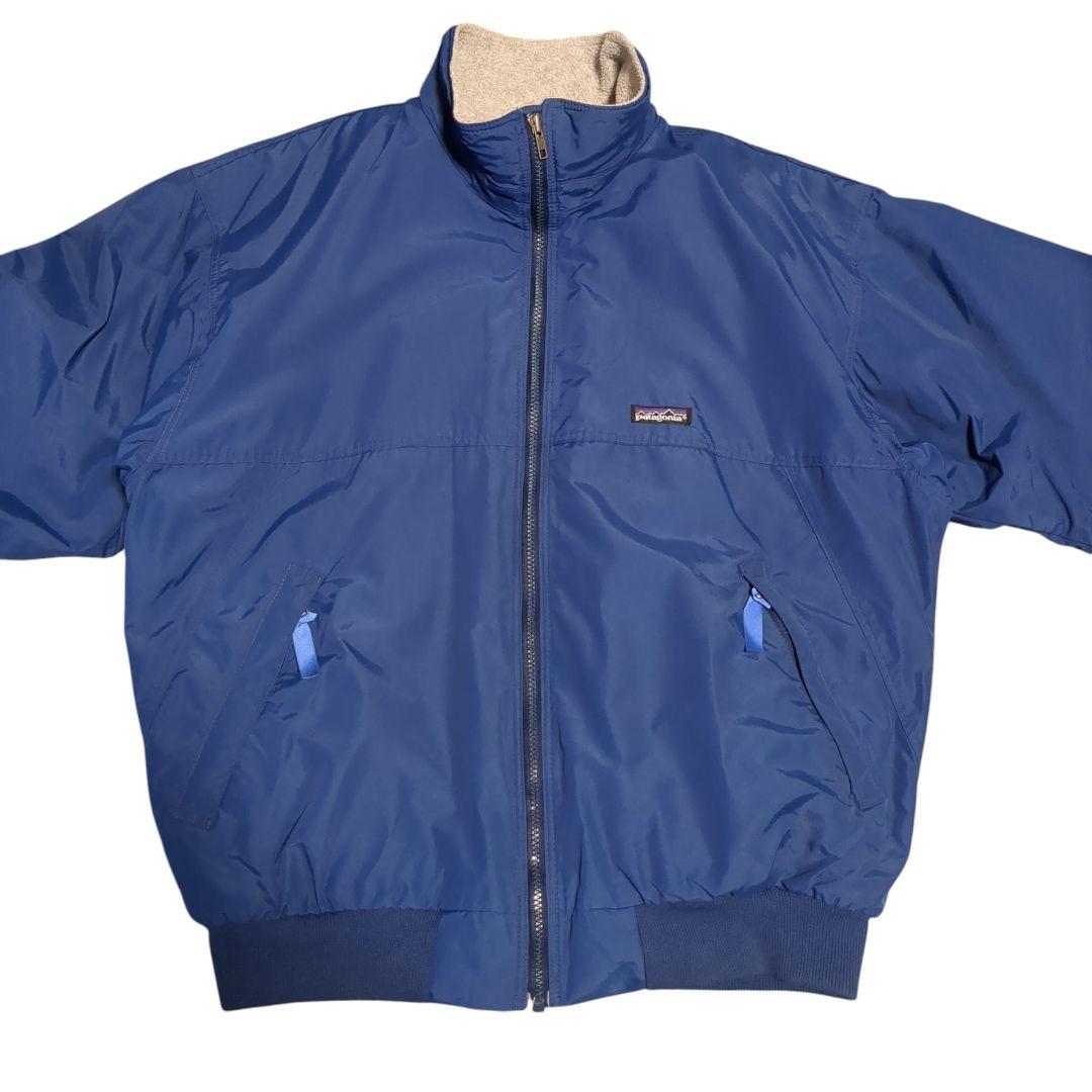 92年 USA製 Patagonia シェルドシンチラ ネイビー Lサイズ