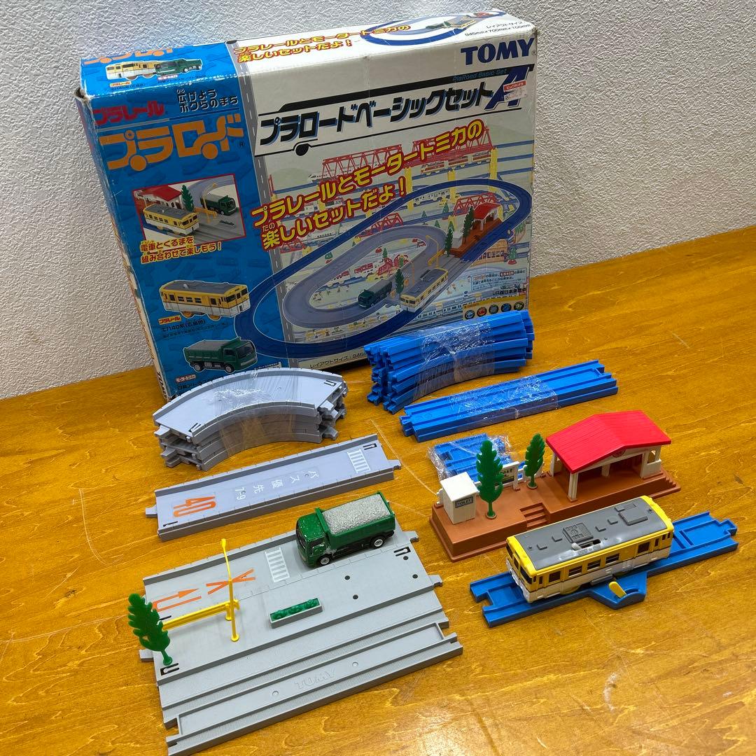 4300 プラレール プラロードベーシックセットAキハ40系広島色トミカ