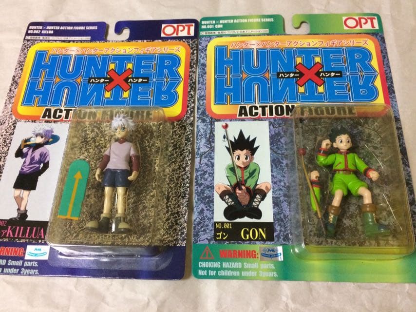 安い！オプト ハンター×ハンター アクションフィギアシリーズ4体セット
