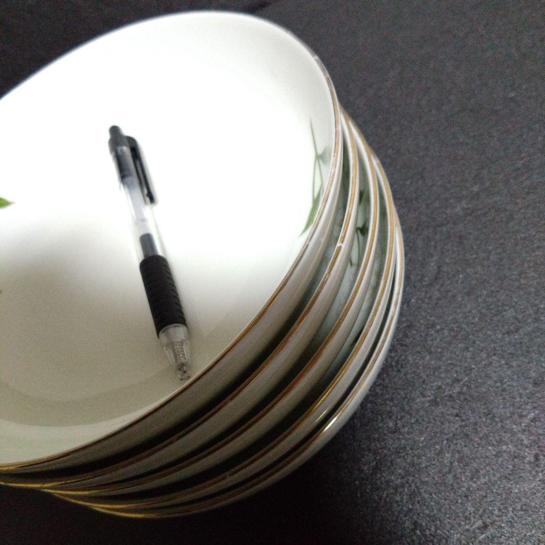 深川製磁 君島一郎 白百合 深鉢 5個 深皿　お祝い